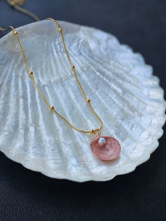Seashell necklace