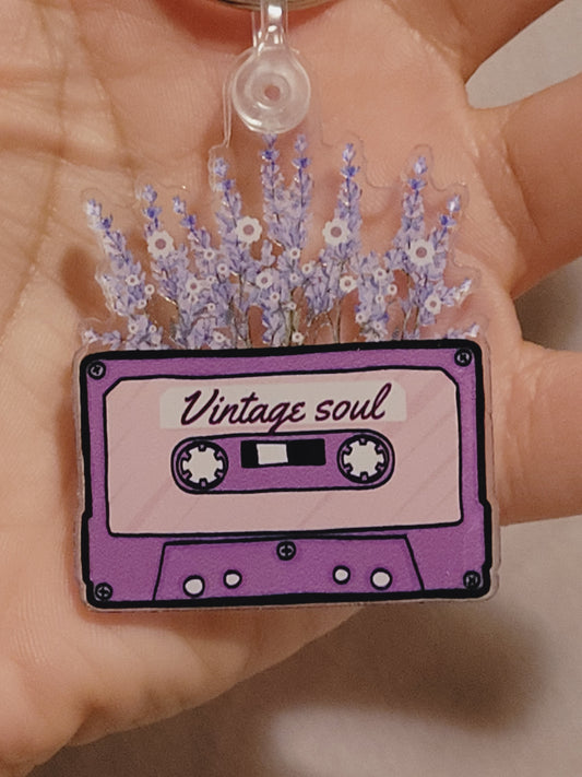 Vintage soul keychain