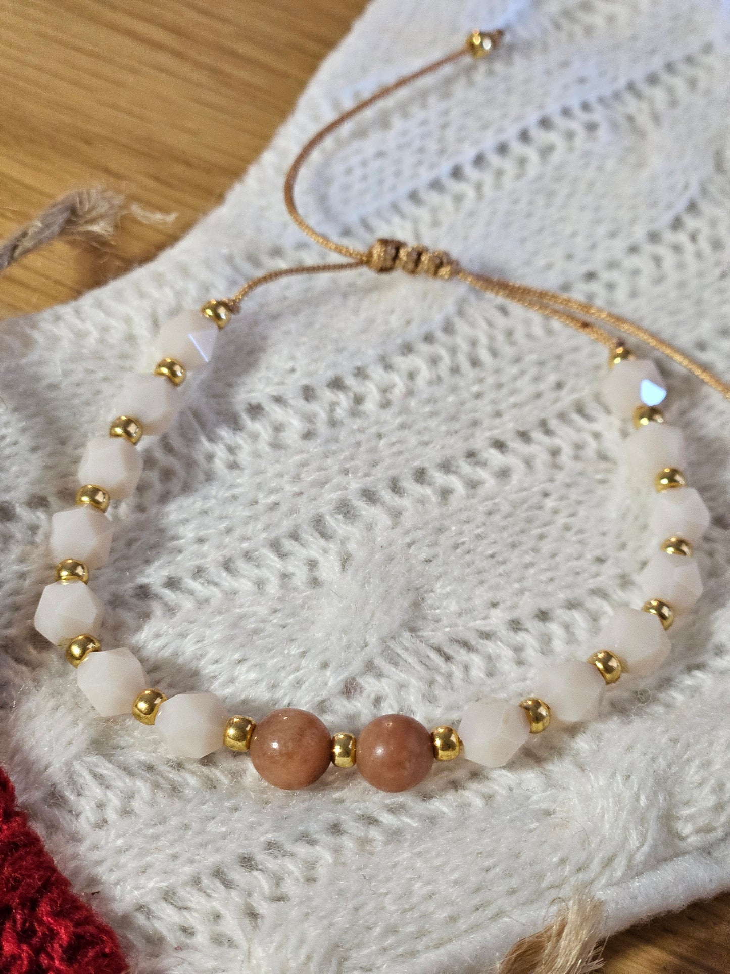 Beige bracelet