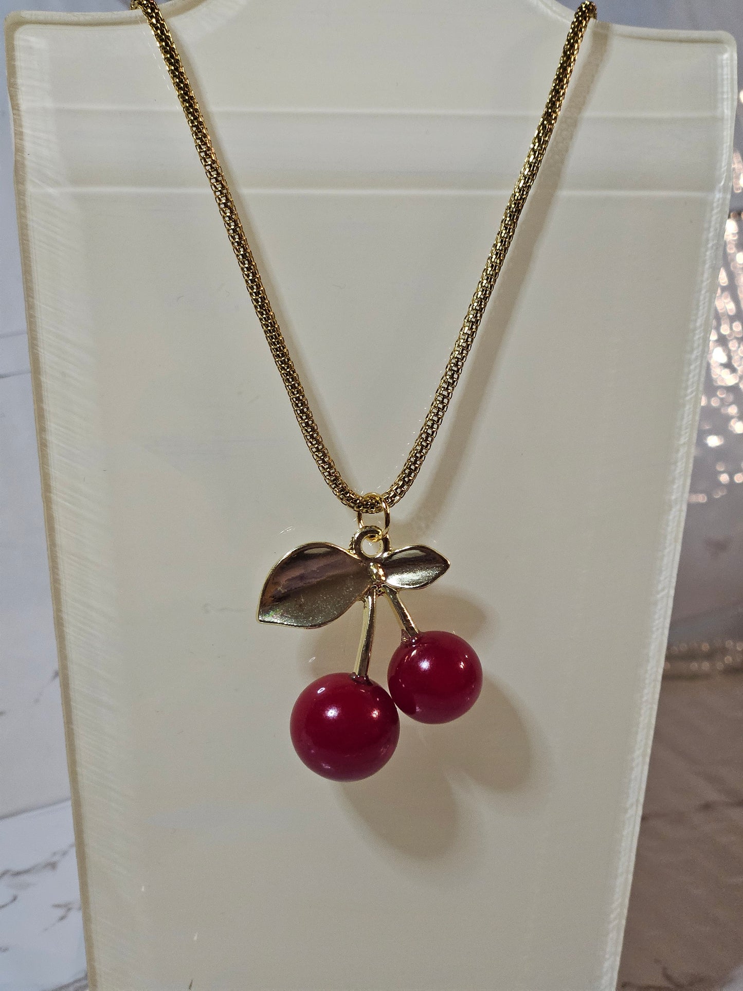 Cherry necklace